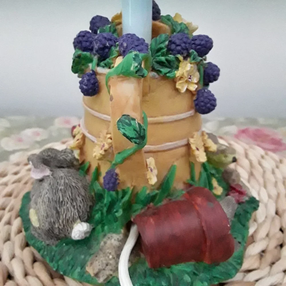 Springtime Themed Electric Lamp
